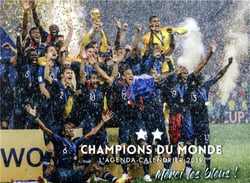 L'agenda-calendrier champions du monde (édition 2019)