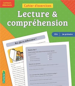 Cahier d'exercices : lecture & compréhension - CE2
