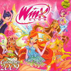 Calendrier winx club 2009