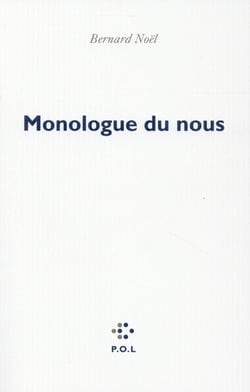 Monologue du nous