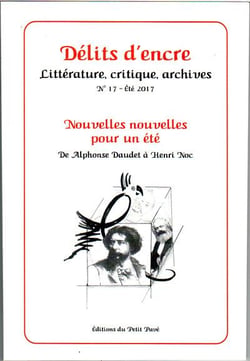 Delits d'encre n  17 - nouvelles nouvelles pour un ete