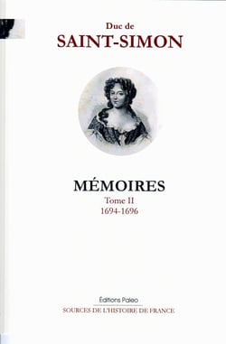 Mémoires t.2 (1694-1696)