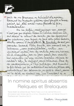 In nomine spiritus absentis / reliques et breloques