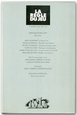 La règle du jeu n.8