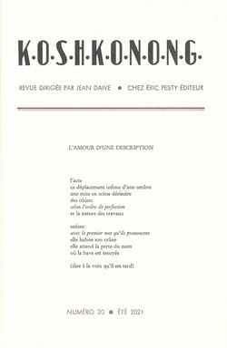 K.O.S.H.K.O.N.O.N.G. n.20 : Été 2021
