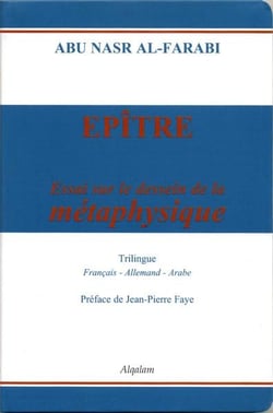 Épître - essai sur le dessein de la métaphysique - édition trilingue français/allemand/arabe