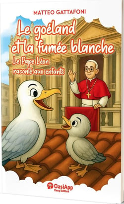 Le goéland et la fumée blanche : Le Pape Léon raconté aux enfants