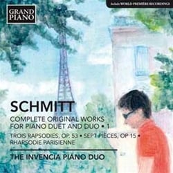 Oeuvres pour duo de piano et piano À 4 mains (intégrale Vol. 1)