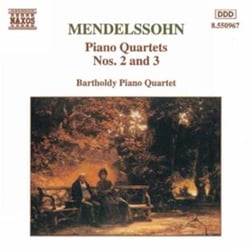 Mendelssohn: Piano Quart. 2+3