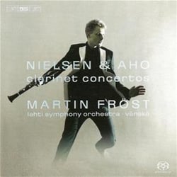 Nielsen & Aho: clarinet concertos
