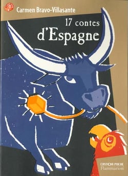Dix sept contes d'espagne - illustrations, noir et blanc