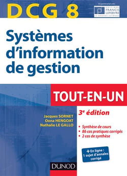 Systèmes d'information de gestion - DCG 8 - tout-en-un - 3e édition