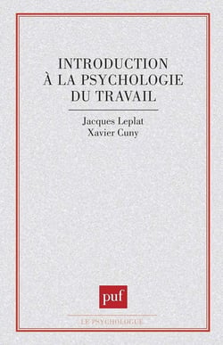 Introduction à la psychologie du travail