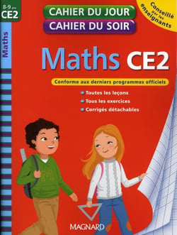 Cahiers du jour/ soir - mathématiques - ce2 (édition 2010)