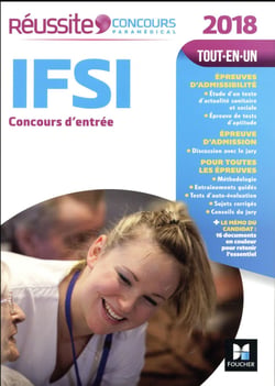 Réussite concours : IFSI - concours d'entrée (édition 2018)
