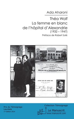 Théa Wolf - la femme en blanc de l'hôpital d'Alexandrie
