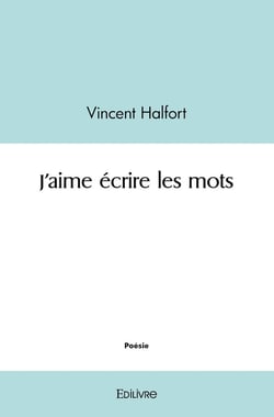 J'aime ecrire les mots