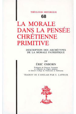 TH n°68 - La morale dans la pensée chrétienne primitive