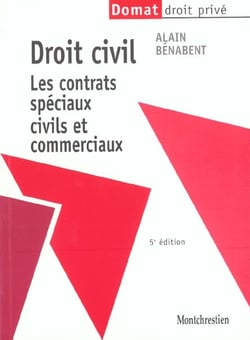 Droit civil : contrats speciaux