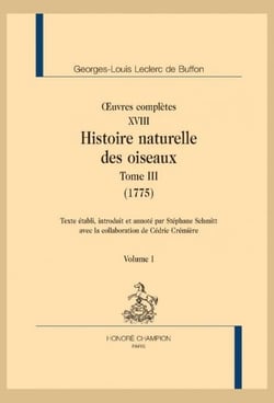 Histoire naturelle des oiseaux Tome 3 (1775)