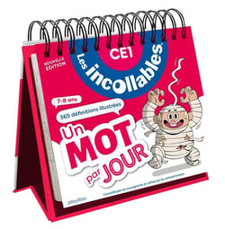 Les incollables : Un mot par jour - CE1