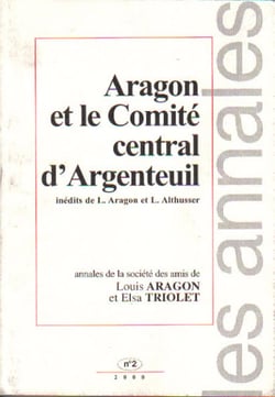 Societe des amis d'aragon et d'elsa triolet- n2: 2000