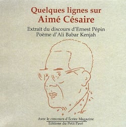 Quelques lignes sur aimé césaire