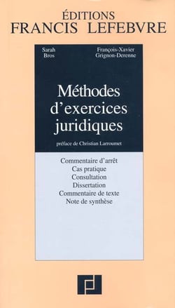 Methodes d'exercices juridiques