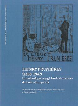 Henry prunières (1886-1942) - un musicologue engagé dans la vie musicale de l'entre-deux-guerres
