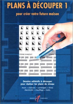 Plans a decouper - vol01 - pour creer votre future maison-dessins adhesifs a decouper pour plans de