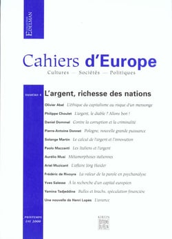 Cahiers d' europe n 4