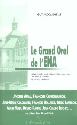 Le grand'oral de l'e.n.a.