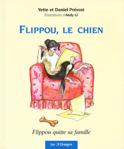 Flippou le chien, flippour quitte sa famille
