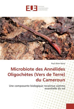 Microbiote des annelides oligochetes (vers de terre) du cameroun