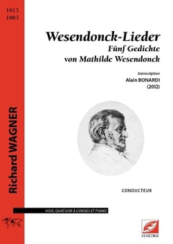 Wesendonck-lieder - fünf gedichte von mathilde wesendonck