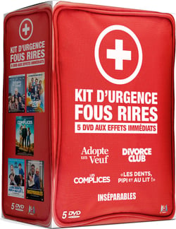 Kit d'urgence fous rires - Coffret 5 DVD aux effets immédiats