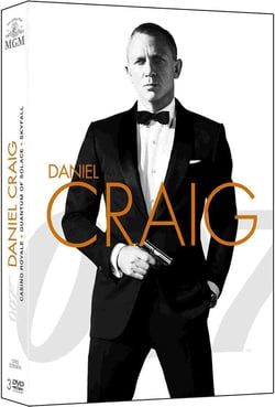 James Bond 007 - Daniel Craig : La Trilogie : Casino Royale + Quantum of Solace + Skyfall