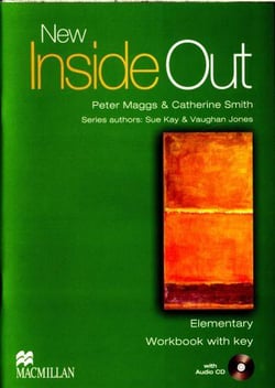 NEW INSIDE OUT ELEMENTARY WORKBOOK WITH KEY AND AUDIO CD