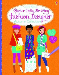 FASHION DESIGNER AUTUMN COLLECTION - STICKER DOLLY DRESSING
