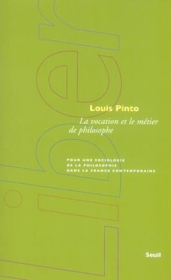 La vocation et le metier de philosophe