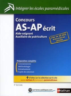 Concours aide-soignant, auxiliaire de puériculture - épreuves écrites