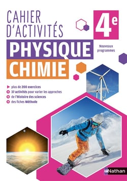 Physique Chimie 4e - Cahier - 2018