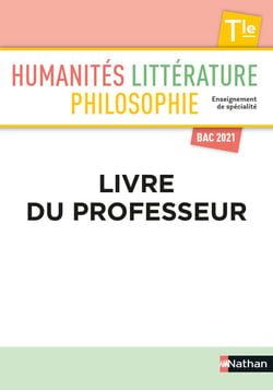 Humanités, littérature, philosophie terminale - livre du professeur (édition 2020)