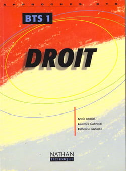 Droit bts 1 - livre de l'eleve