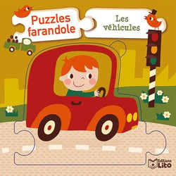 Mes puzzles farandole : les véhicules