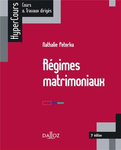 REGIMES MATRIMONIAUX