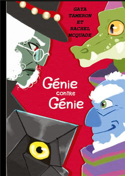Genie contre genie - illustrations, couleur