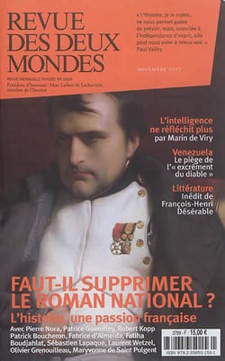 Revue des deux mondes : l'enseignement de l'histoire (édition 2017)