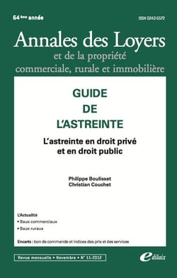 Guide de l'astreinte - l'astreinte en droit privé et en droit public
