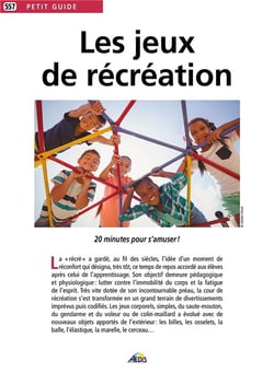 Jeux de récréation